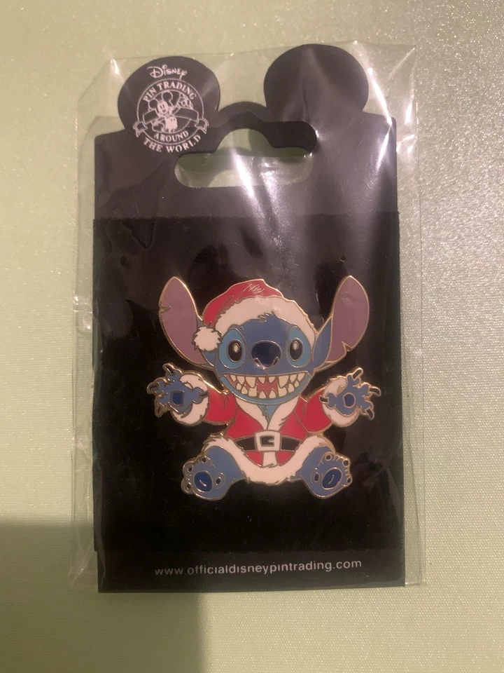 Disney Pin Badge Stitch Santa 2006 - Image 1 of 1