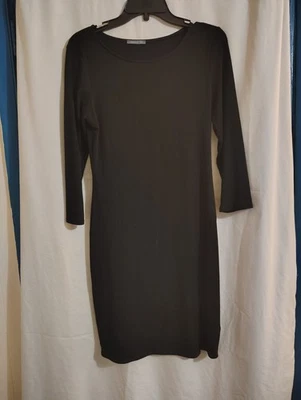 Vestido negro pequeño soprano para mujer talla grande L Foto 1 de 3