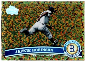2011 Topps - Legend Variation Jackie Robinson #80 Cognac Diamond Anniversary - Bild 1 von 2