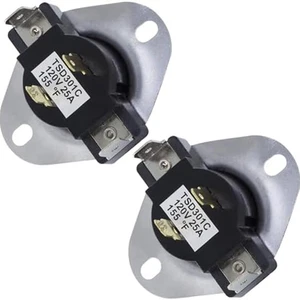 Replacement 2 Pack Dryer Cycling Thermostat WP3387134 Fits Most Dryer Models - Picture 1 of 6