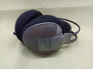 Sony MDR-CD780 Stereo Headphones Black 50mm Over Ear Cup Tested Japan Used - Picture 1 of 8