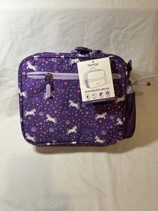 Bentgo Kids Lunch Bag - Insulated Lunch Bag for Kids Multi zip pockets UNICORN - Picture 1 of 4