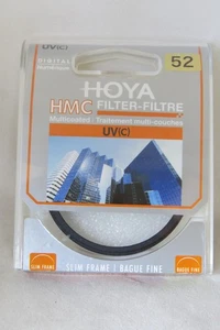 Hoya 52mm HMC UV(C) Slim Filter - Brand New - Picture 1 of 4