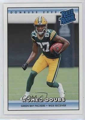 2022 Panini Instant NFL Rated Rookie Retro /4094 Romeo Doubs #RR38 RC - Image 1 of 2