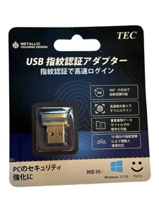 TEC Mini USB Fingerabdruckleser für Windows 11/10 Hello (TE-FPA2) BioMetrischer Scan - Bild 1 von 6