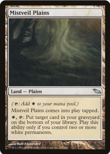 1 x Mistveil Plains - Shadowmoor - LP - MTG - EOF - Image 1 of 1