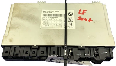 BMW 650I 2012-2019 cupé OEM asiento delantero izquierdo módulo de control de memoria 7474966 Foto 1 de 4