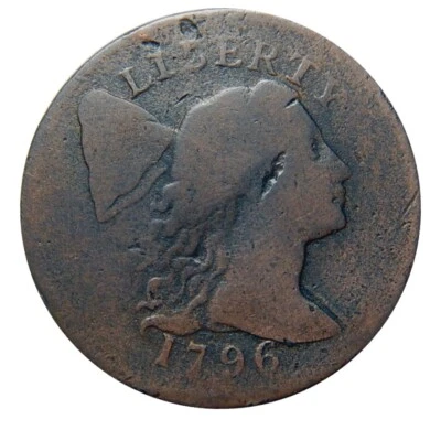 Large cent/penny 1796 Sheldon 89 clear date - Image 1 of 4