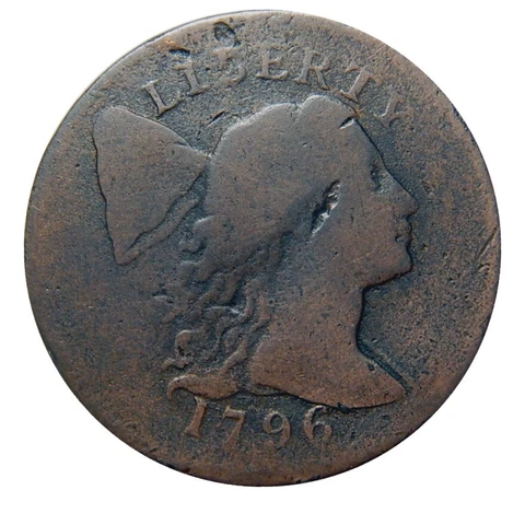 Large cent/penny 1796 Sheldon 89 clear date Cover