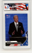 2020 Topps Now Presidential Debate #2 Joe Biden HGA 9.5 Custom Label