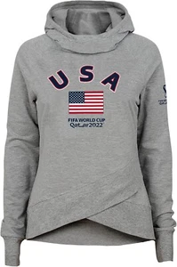 Outerstuff Youth & Kids FIFA World Cup Flag Funnel Neck Hood, USA Sz. Med 10/12 - Picture 1 of 2