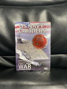 US Navy Aircraft Carriers: Weapons Of War DVD BOOK NEW - Picture 1 of 2
