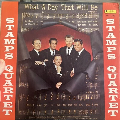 Stamps Quartet Gospel LP What A Day That Will Be 1975 - Image 1 of 4