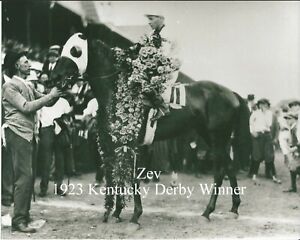 1923 - ZEV after winning the Kentucky Derby - 10" x 8"