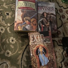 melanie rawn book lot fantasy scifi 