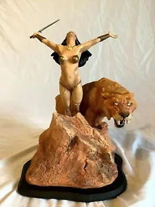 Frank Frazetta Sun Goddess Statue 132/2000 Dark Horse Deluxe Reelart Studios - Picture 1 of 12