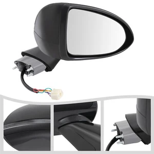 Right Passenger Side Rearview Mirror Assembly Black For 2020-2022 Hyundai Sonata - Imagen 1 de 12