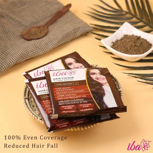 iba Halal Hair Color / Colour Dark Coal Dark Brown | Heena Based - 10GM X 1 Pack
