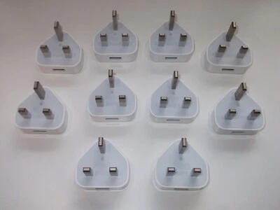 10X Genuine Apple A1399 USB Wall Charger Plug Adapter For iPod iPhone iPad - Image 1 of 3
