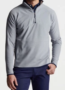 Peter Millar Golf Pullover Crown Sport Men's 2XL Thermal Micro Fleece GREAT COND - Picture 1 of 6