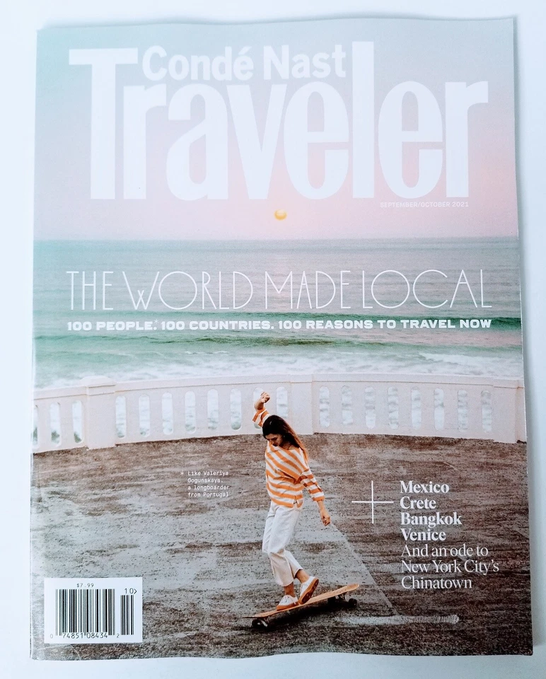Conde Nast Traveler Magazine - September October 2021 - The World Made Local - Image 1 of 1