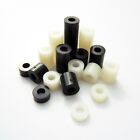 25pcs M3 Nylon ABS Plastic Non-Thread Round Standoff Spacer Washer Column ID 3mm