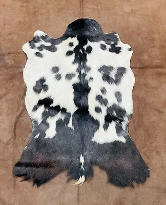 Leather Goat Hide Animal Skin, Scandinavian Fur, Nordic Summer Fur Coat - Image 1 of 4