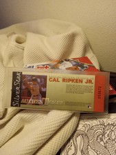 1991 SilverStar Holograms AuthenTicket #NNO Cal Ripken Jr. MINT
