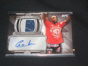 FRANCIS CARMONT UFC CERTIFIED AUTHENTIC SIGNED AUTOGRAPHED MEMORABILIA CARD /#D - Picture 1 of 2