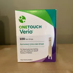 NEU Onetouch Verio 100 Teststreifen Ablaufdatum 1-31-2027 - Bild 1 von 2