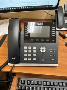 Yealink SIP-T46S IP Phone - Black - Afbeelding 1 van 2
