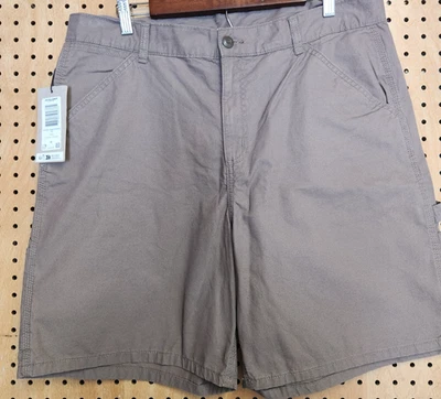 Shorts chino regular masculino JACK & JONES GG W38 cinza algodão novo com etiquetas - Imagem 1 de 4