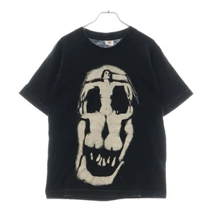 VINTAGE Vintage 90s Salvador Dali Women Forming a Skull Salvador Front Print Sho - Picture 1 of 9
