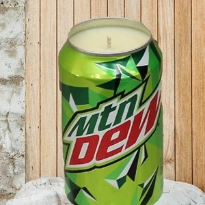 NEW Mountain Dew Can Candle Soda Candles Handcrafted in Tennessee Scented GIFT - Picture 1 of 3