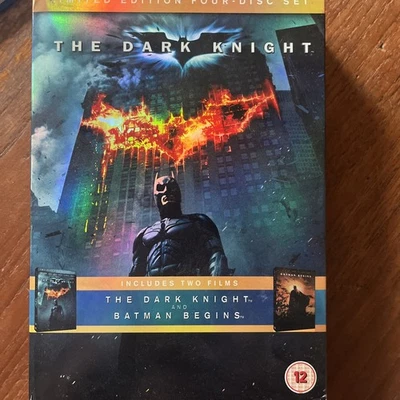 The Dark Knight/Batman Begins (Box Set) (DVD, 2008) - Image 1 of 4