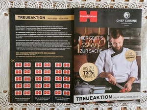 Handelshof Treueaktion, 30 Sammelpunkte für Chef Cuisine, Messer Töpfe Pfannen - Bild 1 von 4