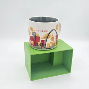 Starbucks Coffee You Are Here Collection Mug 14oz ST. Louis - New In Box - Picture 1 of 5