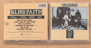 Blind Faith CD Self-titled ST S/T Clapton Winwood Baker Grech - Imagen 1 de 3