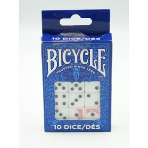Bicycle Dice 10-Pack United States Playing Card Co New Sealed - Classic Gaming - Picture 1 of 3