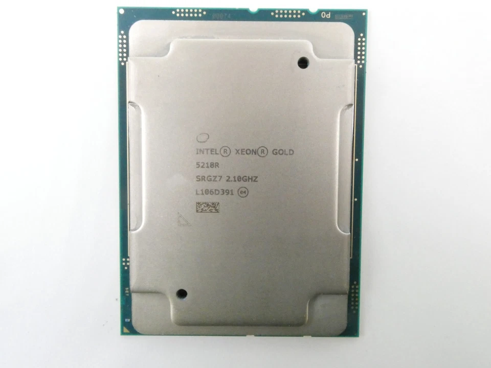 Procesador Intel Xeon Gold 5218R 2,1 GHz zócalo de 20 núcleos LGA3647 SRGZ7 Foto 1 de 1