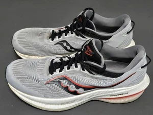 Zapatos para correr Saucony Triumph 21 para hombre gris concreto naranja talla 11 EE. UU. S20881-30 - Imagen 1 de 24