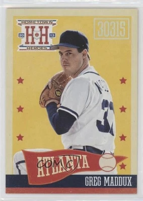 2013 Panini Hometown Heroes Zip Code Greg Maddux #134 HOF - Image 1 of 2