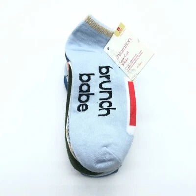 Xhilaration Mujer Calcetines Corte Bajo 10 Pares Novedad Brunch Bebé Multicolor 4-10 Foto 1 de 4