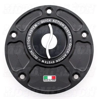 CNC YAMAHA RACING FUEL GAS CAP YZF R1 R1S R1M R3 R6 FZ07 FZ09 FZ10 FJR M SILVER Foto 1 de 4