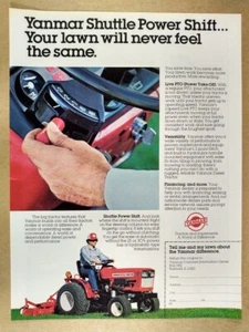 1982 Yanmar Lawn & Garden Tractor vintage print Ad - Picture 1 of 1