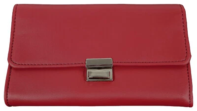 EINKAUFSZAUBER Kellnergeldbeutel Rot Taxigeldbeutel Restaurant Hotel Portemonnaie Kellnerbörse