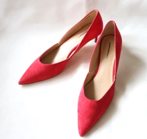 Ann Taylor Women's $138 D'Orsay Suede Pumps size 8.5M - Picture 1 of 5
