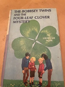 Laura Lee Hope - Bobbsey Twins and the Four-Leaf Clover Mystery vintage -1968 - Picture 1 of 5