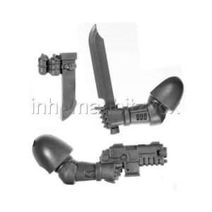 SPR28 BRAS COUTEAU + P-BOLTER SPACE MARINE PRIMARIS WARHAMMER 40K BITZ 29-30-73 - Picture 1 of 1