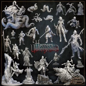 Horrors of the Underground: Eldritch Monster Miniatures by Great Grimoire - Bild 1 von 32